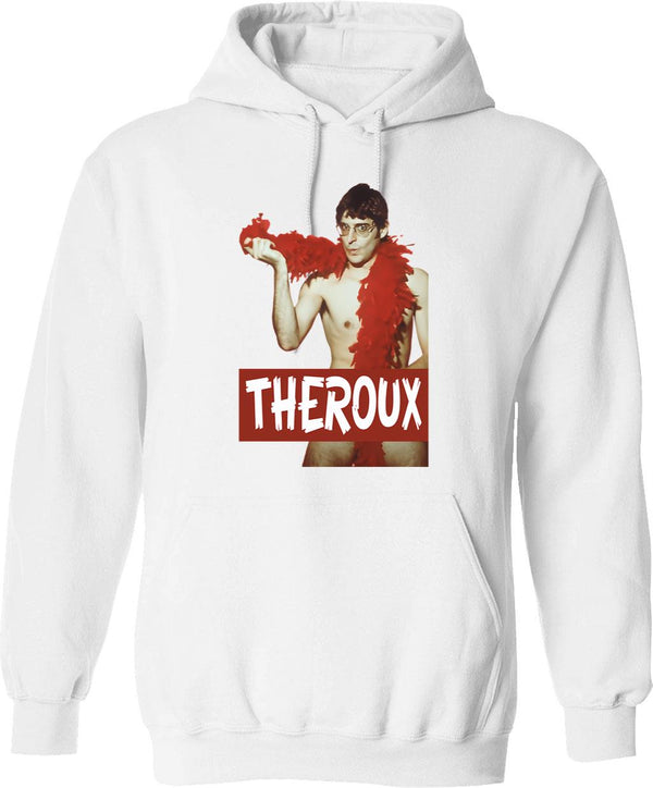 Louis De Funes Rabbi Jacob Hoodie - Retro Graphic Pullover Hoodie for Men & Women - White