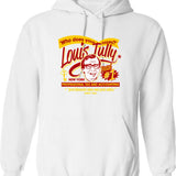 Louis Theroux (1) Hoodie - Retro Graphic Pullover Hoodie for Men & Women - White