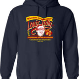Louis Theroux (1) Hoodie - Retro Graphic Pullover Hoodie for Men & Women - Navy