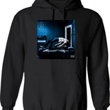 Louis Wain - I Fell In Love With A Lovely Kitten That Kitten Was Myself Hoodie - Black