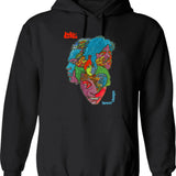 Love 3 Album Classic Hoodie - Retro Graphic Pullover Hoodie for Men & Women - Black