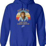 Love Funny Man His Limbs Were Failing Him Cute Vintage Female Hoodie - Blue