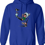 Lover Gifts Mrs Browns Boys Sarcastic Vintage British Hoodie - Blue