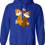 Lover Gifts Spirou Marsu Retro Wave Hoodie - Blue