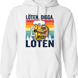 Lower Teacher Salaries Hoodie - Retro Graphic Pullover Hoodie for Men & Women - White