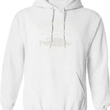 Luca Brasi Fish Market Worn Dks Graphic Pullover Hoodie - White