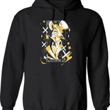 Lucifer Morningstar - Hazbin Hotel Classic Graphic Pullover Hoodie - Black