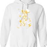 Lucifer Morningstar - Hazbin Hotel Classic Graphic Pullover Hoodie - White
