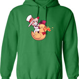 Lucifer from hazbin Hotel Classic Graphic Pullover Hoodie - Green