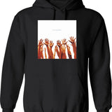 Luchador Hoodie - Retro Graphic Pullover Hoodie for Men & Women - Black