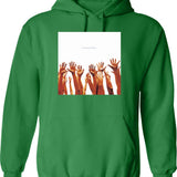 Luchador Hoodie - Retro Graphic Pullover Hoodie for Men & Women - Green