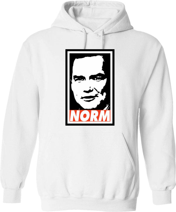Lyrics Fashion Hoodie - Retro Graphic Pullover Hoodie for Men & Women - White