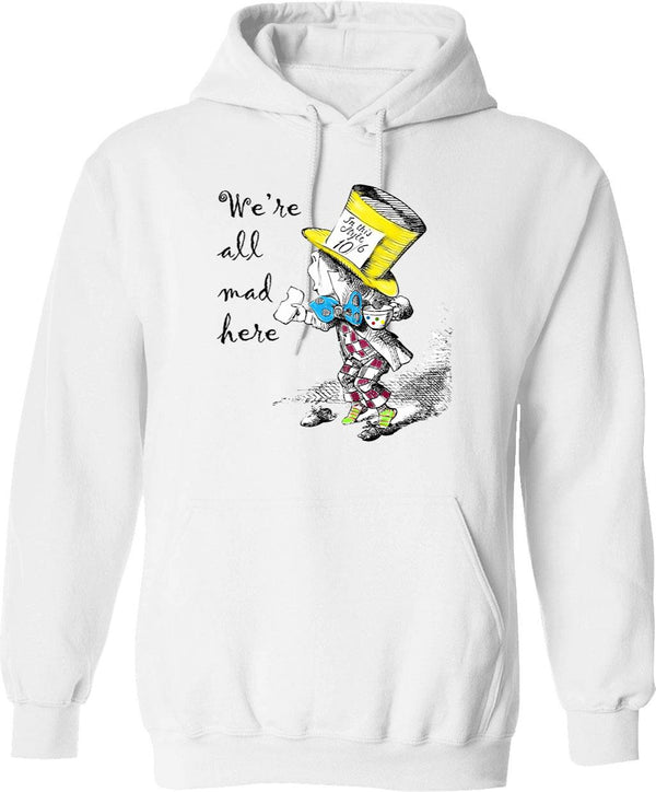 Macgruber Hoodie - Retro Graphic Pullover Hoodie for Men & Women - White