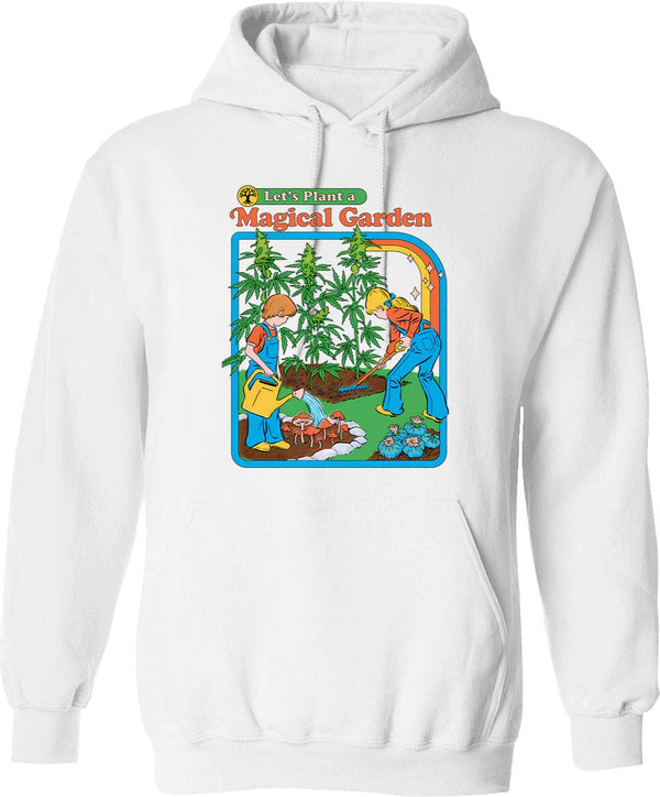 Mafalda Quino Comics (1) Hoodie - Retro Graphic Pullover Hoodie for Men & Women - White