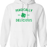 Magical Roundabouts Hoodie - Retro Graphic Pullover Hoodie for Men & Women - White