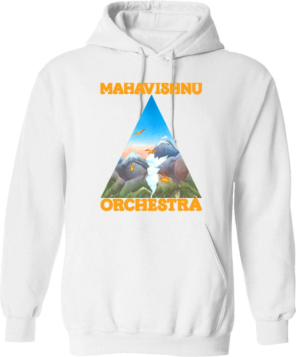 Magnum Pi Funny Vintage Sunset Hawaiian Island Design Hoodie - White