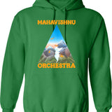 Magnum Pi Funny Vintage Sunset Hawaiian Island Design Hoodie - Green