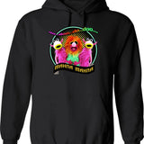 Mahna Mahna Hoodie - Retro Graphic Pullover Hoodie for Men & Women - Black