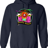 Mahna Mahna Hoodie - Retro Graphic Pullover Hoodie for Men & Women - Navy