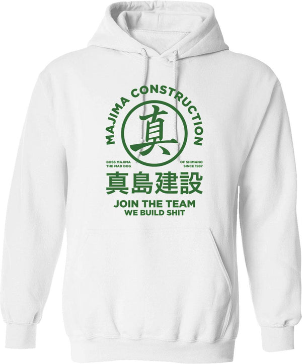 Mahoney Hightower Jones Tackleberry. Hoodie - Retro Graphic Pullover Hoodie for Men & Women - White