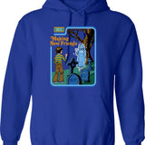 Make Orwell Fiction Again Hoodie - Retro Graphic Pullover Hoodie for Men & Women - Blue
