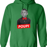 Malachi Vintage Tour Hoodie - Retro Graphic Cosy Pullover - Green