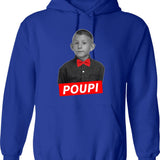 Malachi Vintage Tour Hoodie - Retro Graphic Cosy Pullover - Blue