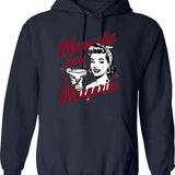 Mamacita Needs A Margarita Retro Design Hoodie - Navy