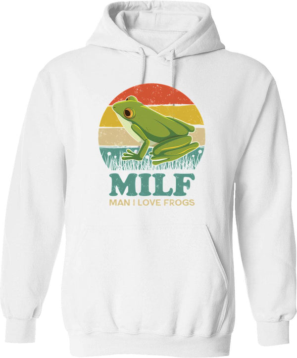 Mamasaurus Hoodie - Retro Graphic Pullover Hoodie for Men & Women - White