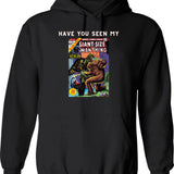 Man Or Astroman - 3d Essential . Hoodie - Black