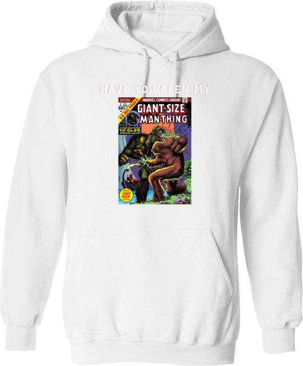 Man Or Astroman - 3d Essential . Hoodie - White