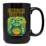 Mandy Cheddar Goblin Black Coffee Mug, Gift Coffee Mug