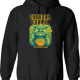 Mandy Cheddar Goblin Graphic Pullover Hoodie - Black