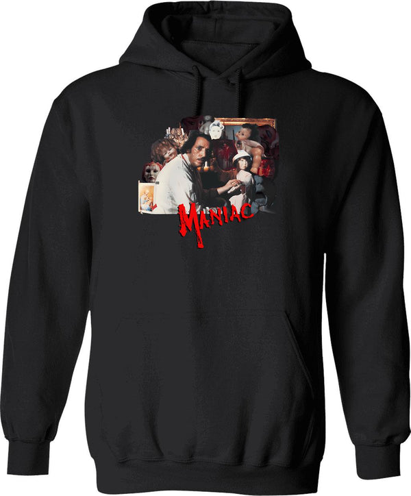 Mandelbaum Hoodie - Retro Graphic Pullover Hoodie for Men & Women - Black