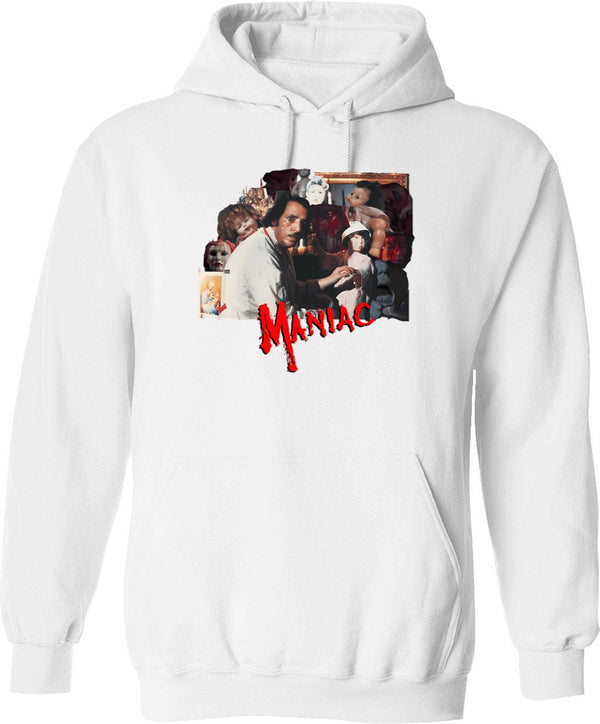Mandelbaum Hoodie - Retro Graphic Pullover Hoodie for Men & Women - White