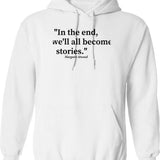 Marco Paulo Hoodie - Retro Graphic Pullover Hoodie for Men & Women - White