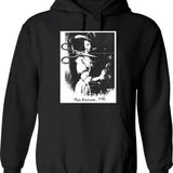 Maricn Hoodie - Retro Graphic Pullover Hoodie for Men & Women - Black