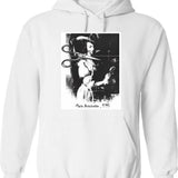 Maricn Hoodie - Retro Graphic Pullover Hoodie for Men & Women - White