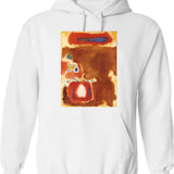 Mark Rothko Greenhalgh Adam Hoodie - Retro Graphic Pullover Hoodie for Men & Women - White