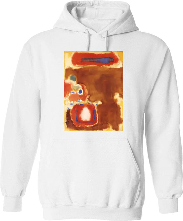 Mark Rothko Greenhalgh Adam Hoodie - Retro Graphic Pullover Hoodie for Men & Women - White