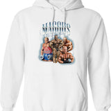 Mark Rothko The Guggenheim Hoodie - Retro Graphic Pullover Hoodie for Men & Women - White