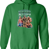Mark Rothko The Guggenheim Hoodie - Retro Graphic Pullover Hoodie for Men & Women - Green