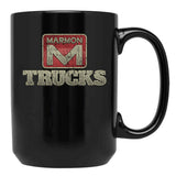 Marmon Trucks 1963 Black Coffee Mug, Gift Coffee Mug