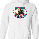 Marlboro Vintage (1) Hoodie - Retro Graphic Cosy Pullover - White