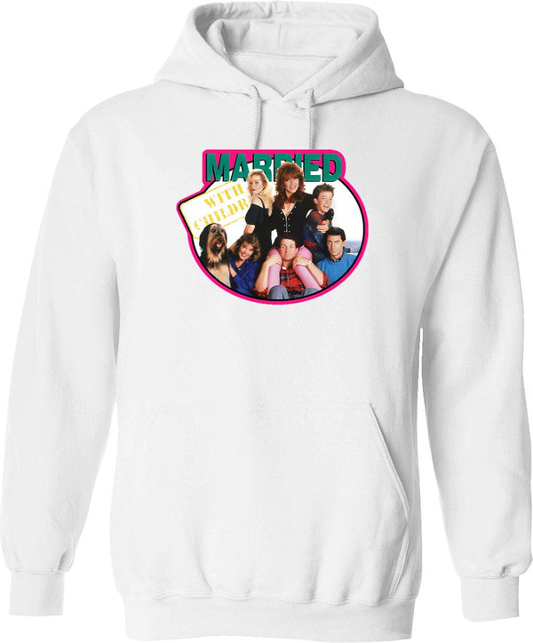 Marlboro Vintage (1) Hoodie - Retro Graphic Cosy Pullover - White