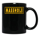 Masshole Black Coffee Mug, Gift Coffee Mug - Black