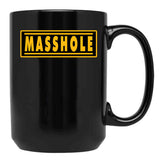 Masshole Black Coffee Mug, Gift Coffee Mug