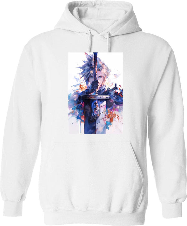 Master Mind Hoodie - Retro Graphic Pullover Hoodie for Men & Women - White