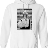Master Of The Campfire Vintage Camping Hoodie - White