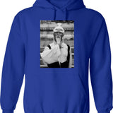 Master Of The Campfire Vintage Camping Hoodie - Blue